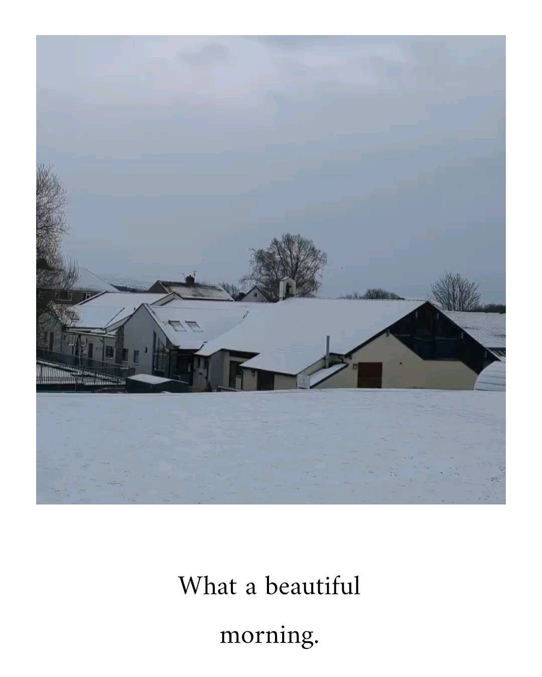 Friday morning at St Mary's.....snow. #snow #lakedistrict #dales