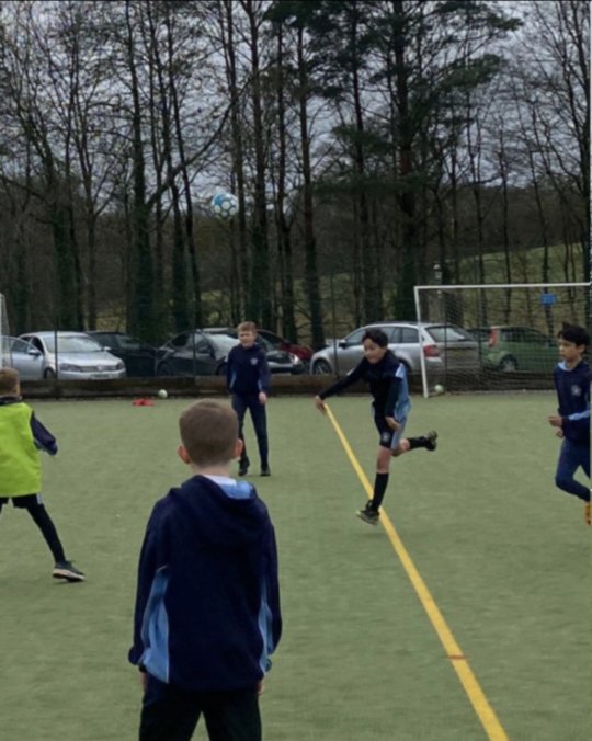 Football club tonight in full swing...