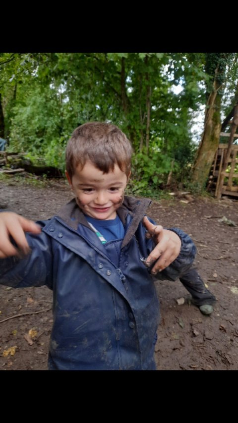 Exploring in the forest...#woodland #adventure #mud #create #outdoorlife