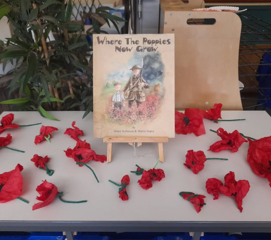 Year 1 have been exploring remembrance.  #remembrance #poppies