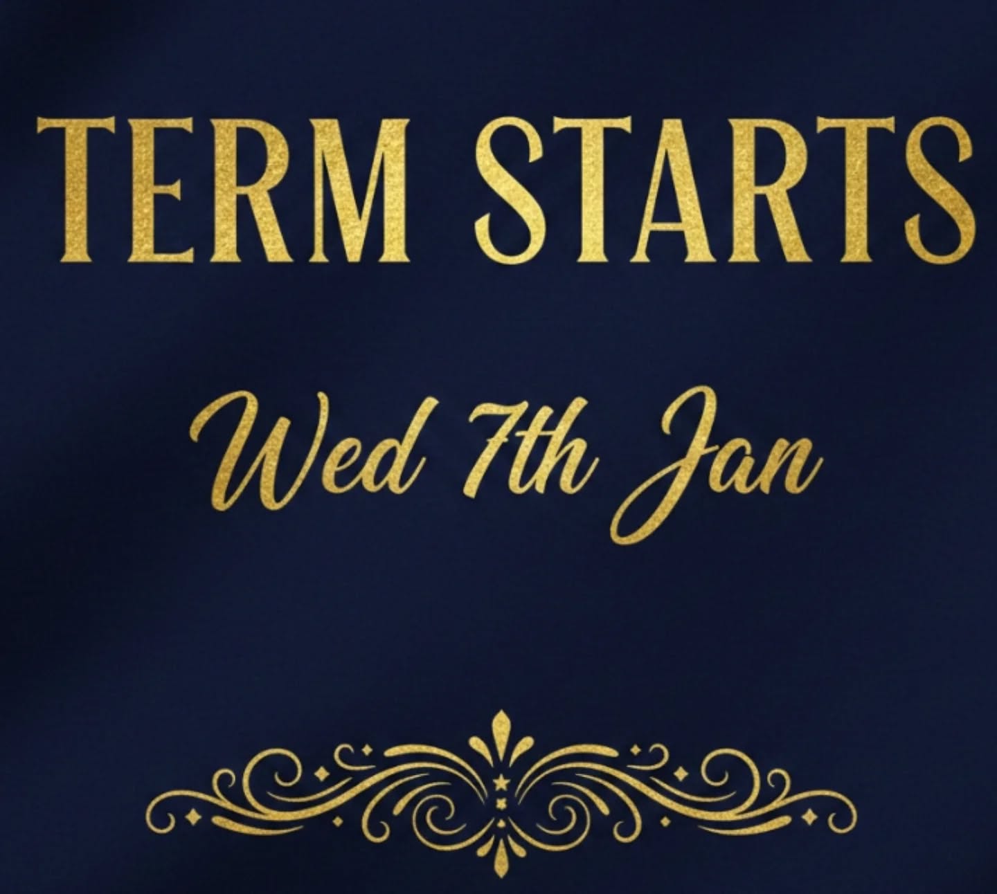 We look forward to starting Lent tlTerm on Wednesday 7th Jan. Please make sure you book your school lunches in preparation for the start of term.