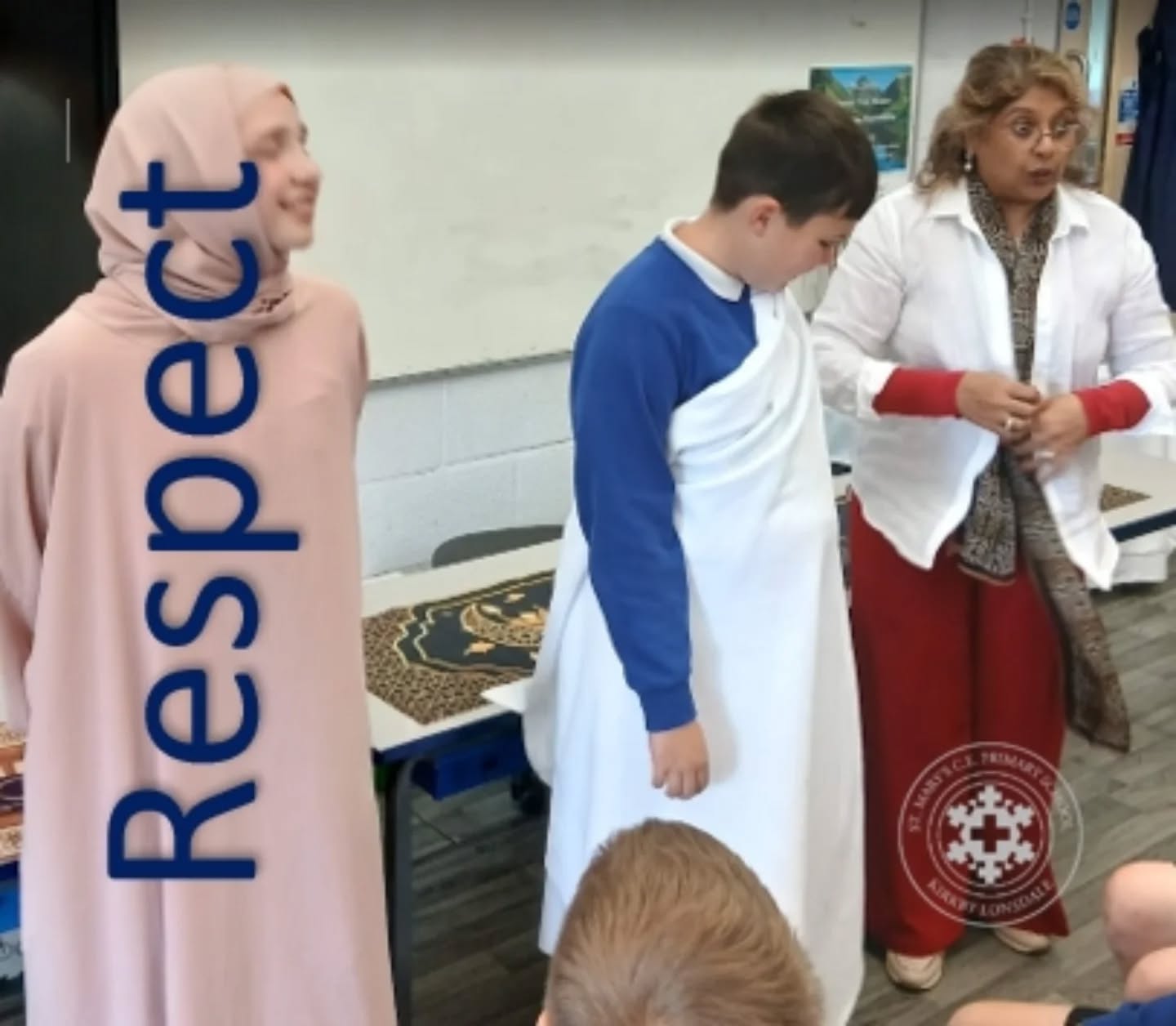 We want our children to meet fascinating people, people from different faiths and cultures to help our children understand the world. #faith #respect #understand