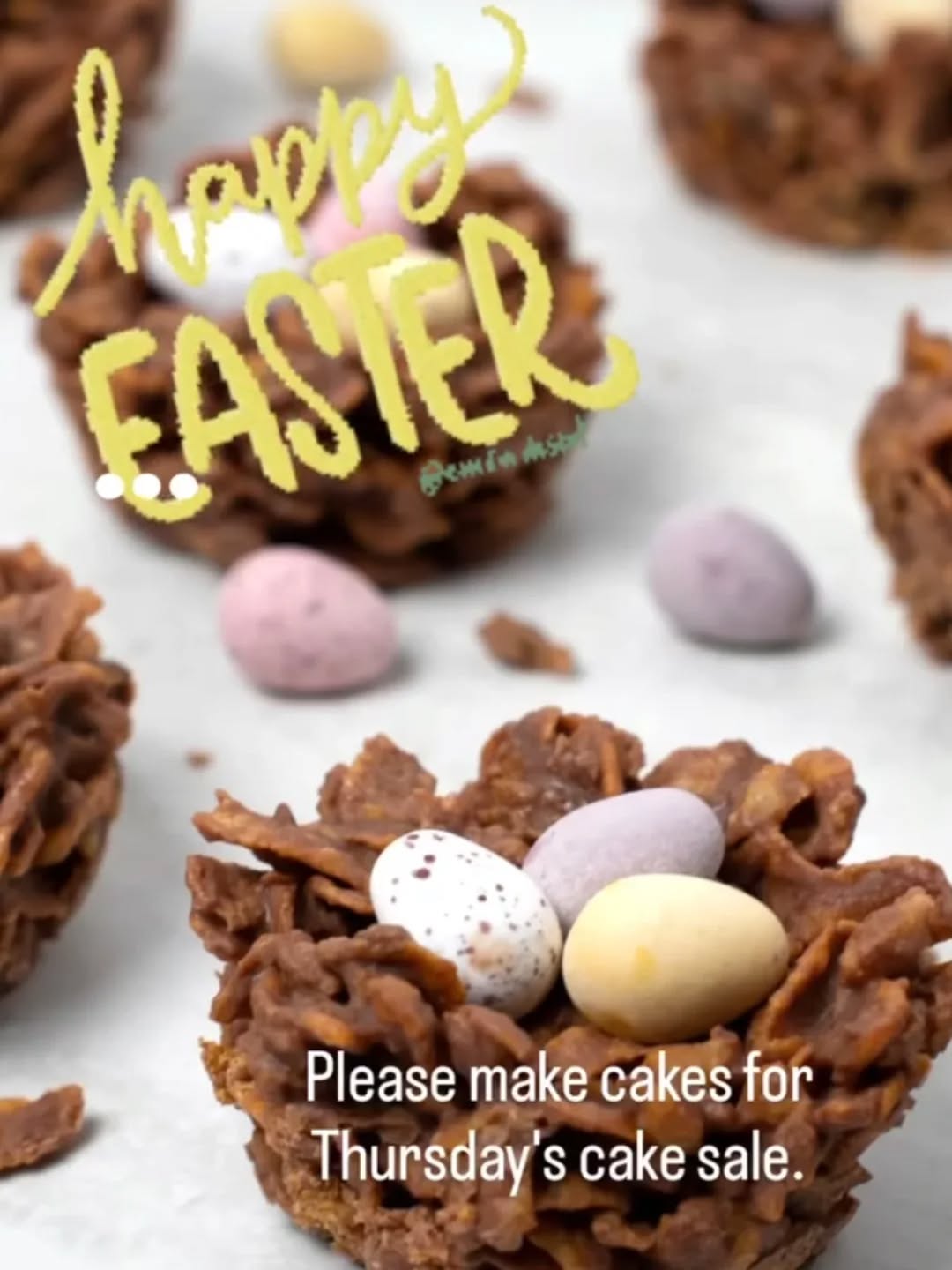 We are so excited about School Council's Easter  Bake Sale on Thursday. Thank you for making and buying cakes! #easter #cakes #cakedecorating