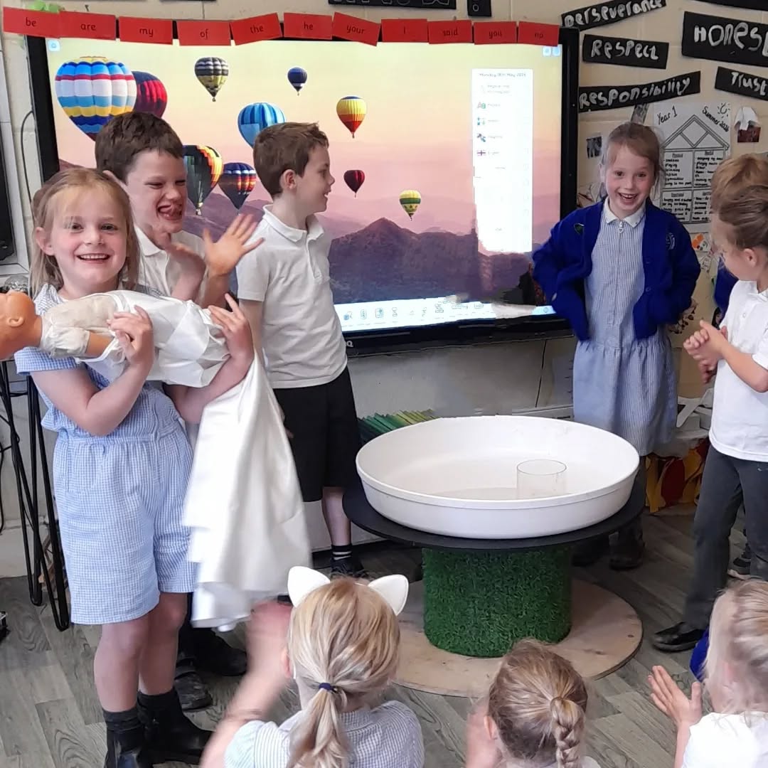 We have had a baptism in Year 1. #baptism