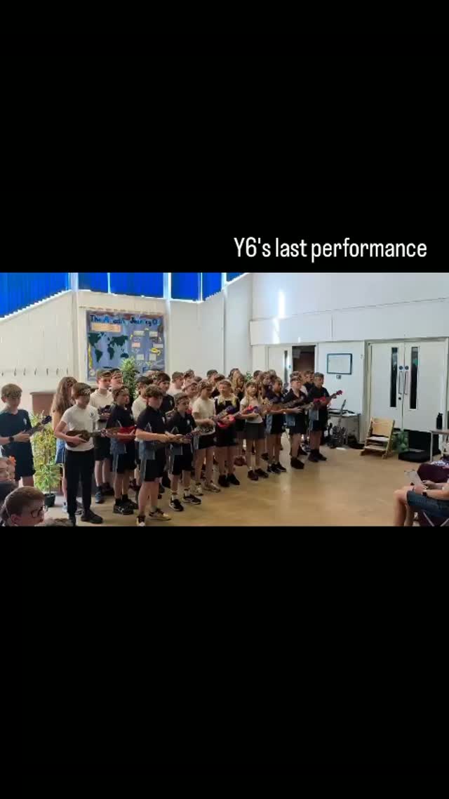We are so proud of our Y6 children.