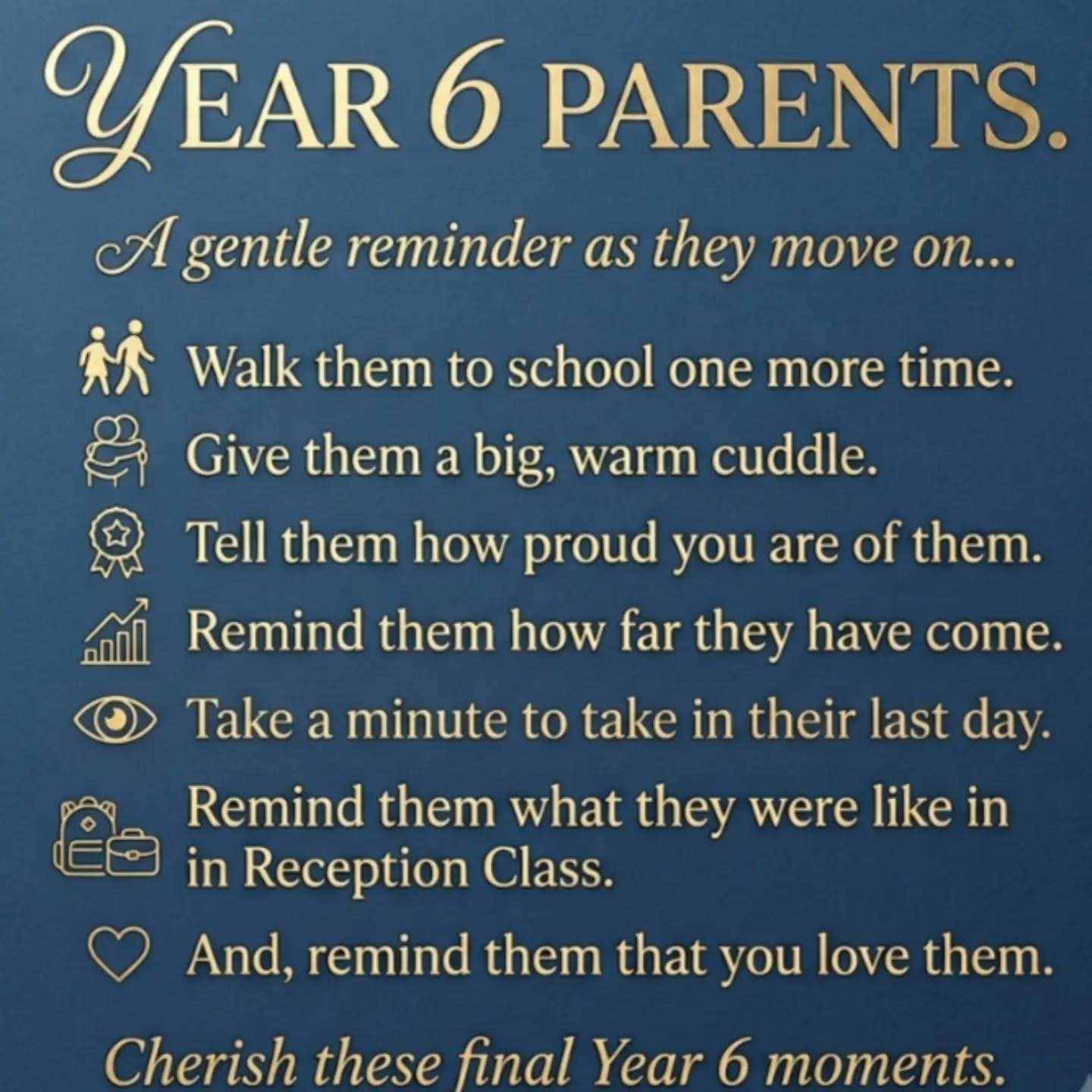 We are looking forward to welcoming family and friends to the Year 6 Leavers Service tomorrow morning. We hope it will be a morning of celebration and reflection. We are so proud of our children and how far they have come..very well done Year 6 from Mr Jones. #leavers #year6 #gratitude #farewell