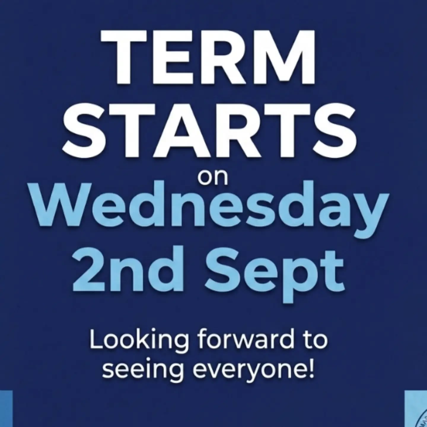 We are looking forward to welcoming our children on Wednesday 2nd Sept. We hope the children are beginning to get ready and prepare for the start of term. Keep enjoying the school holiday and we look forward to seeing you very soon. #getready #prep #schoolstarts #exciting