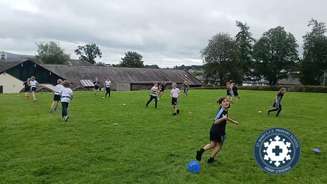 Getting stuck in with some rugby games and fun. #Rugby