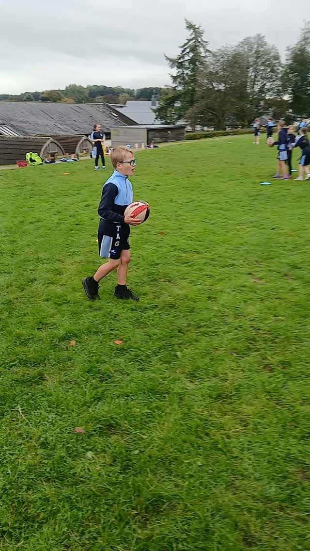 Practising some rugby skills. #rugbylife