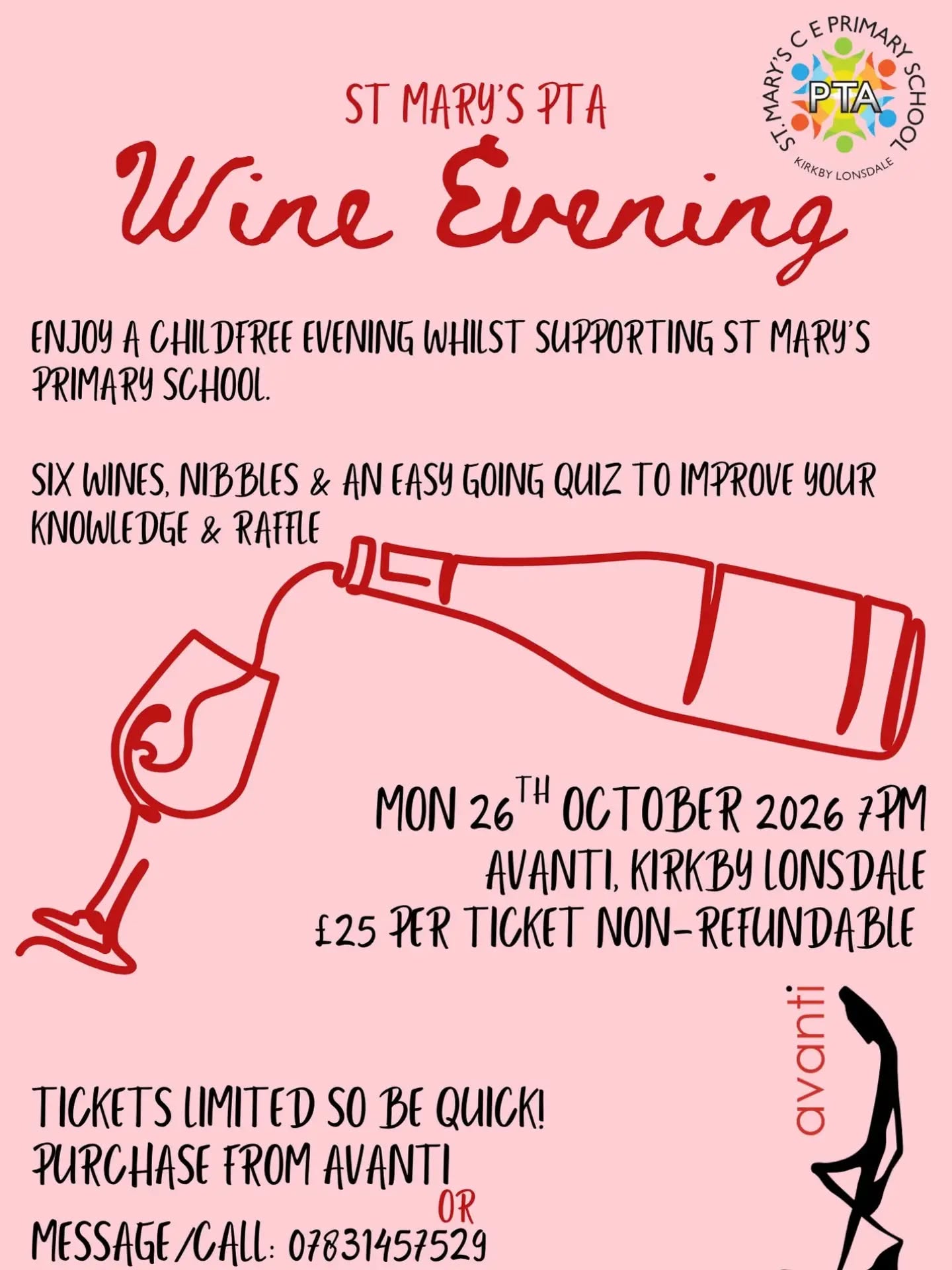 We would love you to join us and enjoy a fabulous evening together. Only a few tickets left...